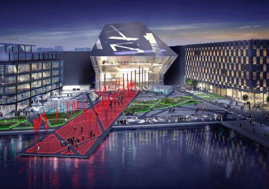 Convention Centre and Grand Canal Theatre, Dublin